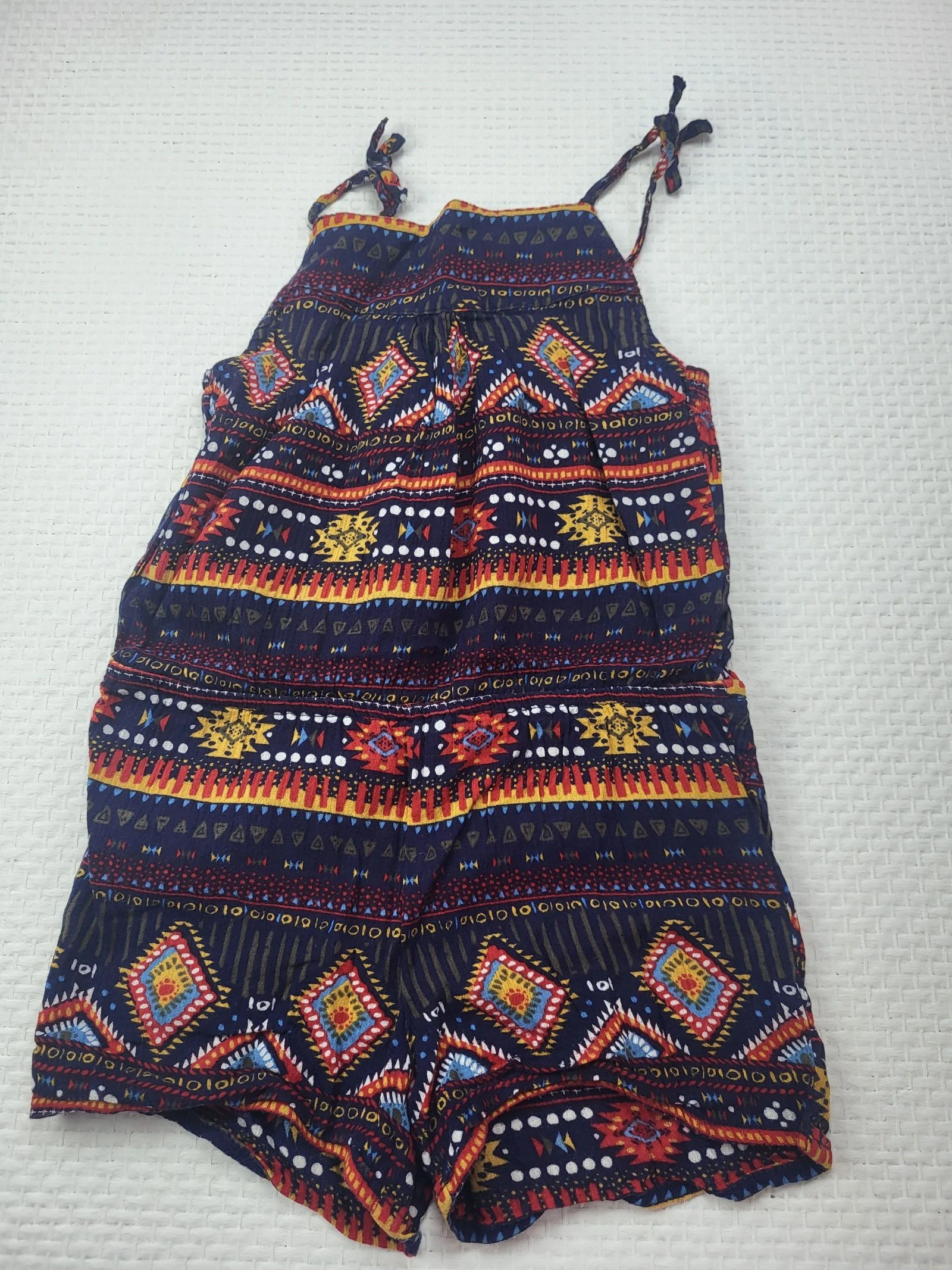 Combishort motifs ethniques / aztèques In Extenso – 4 ans (104 cm